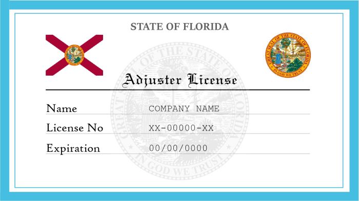 Florida adjuster license test answers